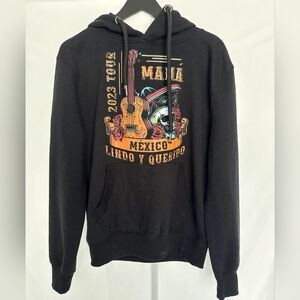 Maná 2023 Mexico Tour Graphic Hoodie Unisex Size Small